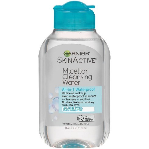 Comprar Garnier SkinActive Micellar Water For Waterproof Makeup, Facial  Cleanser & Makeup Remover, 13.5 Fl Oz (400mL), 2 Count (Packaging May Vary)  en USA desde Costa Rica