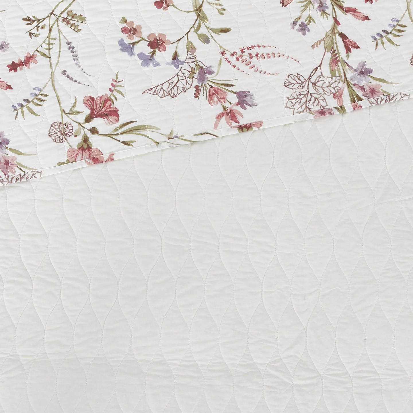 Комплект с покрывалом Modern Threads Ariana 2-Piece Reversible Cotton Floral Quilt Set, цвет: С принтом — фото 5