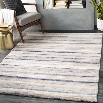 Hauteloom Aldavilla Abstract Striped Area Rug