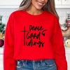 Simply Sage Market Good Tidings Cursive Sweatshirt - 2 of 4