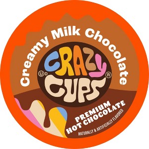 Crazy Cups Creamy Milk Chocolate Hot Chocolate Pods - 1 of 4