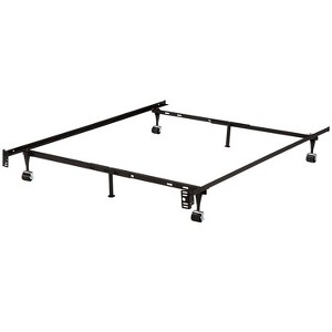 Kings Brand Furniture Twin/Full/Queen Metal Bed Frame - 1 of 4