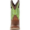 Kids Durango® Lil' Rebel Pro™ Big Kid's Lime Western Boot - 3 of 4