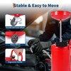 Oil Drain Tank,Portable Oil Drainer w/ 360 Degree Wheels,Toolbox & 15 Inch Funnel Fluid - 3 of 4