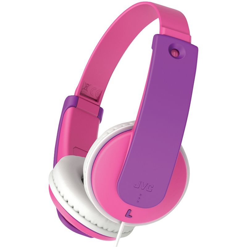 JVC® Tinyphones Kids' Over-Ear Child-Safe Headphones, HA-KD7, 1 of 4