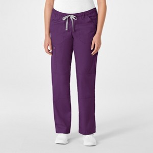 Wink WonderWORK Women's Straight Leg Cargo Scrub Pant - 1 of 4