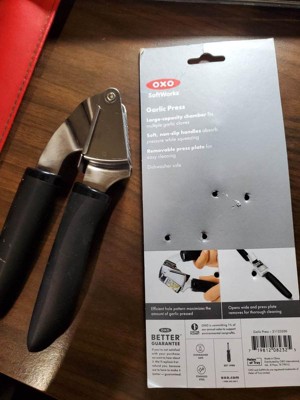 OXO Good Grips Soft- Handled Garlic Press