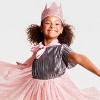 3pc Kids' Elevated Princess Costume Apparel Kit with Crown Pink - Hyde and EEK! Boutique™ - 3 of 3