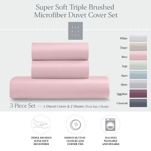 Ella Jayne Cozy Touch Duvet Cover Set - 1 of 4