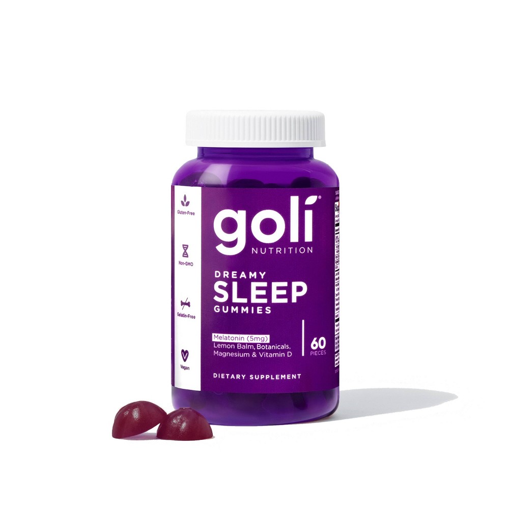 Photos - Vitamins & Minerals Goli Nutrition Dreamy Sleep Vegan Multivitamin Gummies - 60ct