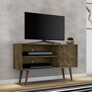 GDFStudio Liberty Rustic 43" TV Stand with 2 Open Shelves and 1 Door - 1 of 4