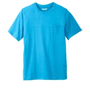 KingSize Shrink-Less Lightweight Pocket Crewneck T-Shirt - 1 of 4
