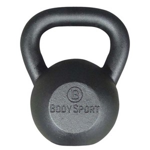 BodySport Cast Iron Kettlebells – Strength Training Kettlebell for Weightlifting, Core Training, & Conditioning - 1 of 4