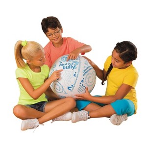 S&S Worldwide Toss N Talk-About Anti-Bullying Ball - 1 of 4