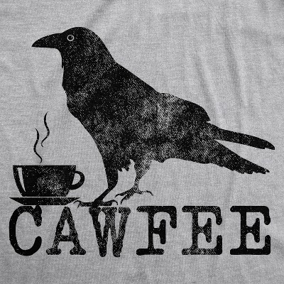 Мужские футболки Crazy Dog T-Shirts, Inc. Mens Cawfee T Shirt Funny Coffee Drinking T Shirt Sarcastic Caffeine Joke - Crazy Dog Men's T Shirt For Coffee Lovers Light Grey XXL — фото 2