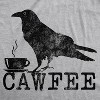 Mens Cawfee T Shirt Funny Coffee Drinking T Shirt Sarcastic Caffeine Joke - Crazy Dog Men's T Shirt - 2 of 4