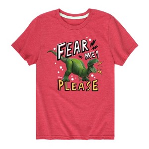 Boys' - Disney - Rex Fear Me Please Short Sleeve Graphic T-Shirt - 1 of 4
