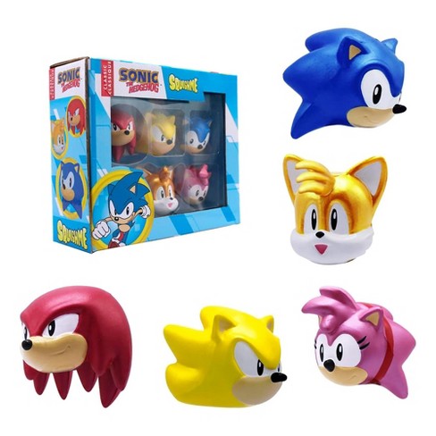 Just Toys Sonic the Hedgehog 5 Piece SquishMe Collectors Box