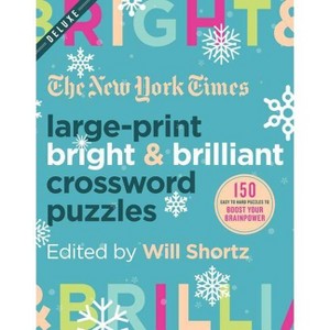 The New York Times Large-Print Bright & Brilliant Crossword Puzzles - Large Print (Paperback) - 1 of 1