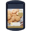 Wilton 15.2"x10.2" Diamond-Infused Medium Baking Sheet Navy Blue - 4 of 4