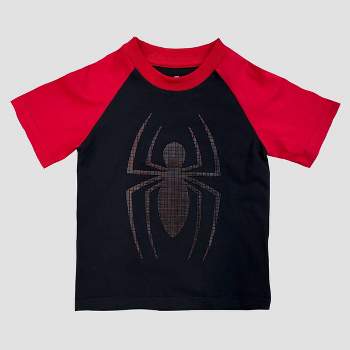 Toddler Boys' Marvel Spider-Man Short Sleeve T-Shirt - Black