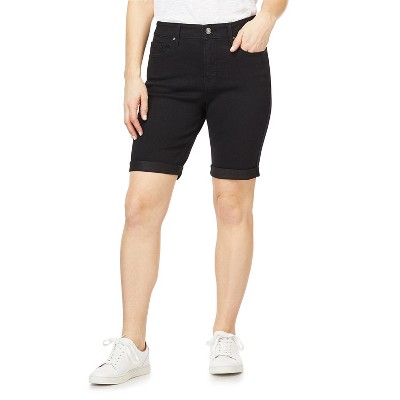 Angels Forever Young Sculpt Bermuda Shorts for Women Figure Enhancing Stretch Denim