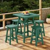 WestinTrends Malibu All Weather Hdpe Outdoor Patio Counter Height Dining Set (5-Piece) - 2 of 4