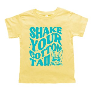 The Juniper Shop Shake Your Cotton Tail Wavy Toddler Short Sleeve Tee - 1 of 4