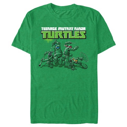 Teenage Mutant Ninja Turtles - Turtle Power - Men's Short Sleeve Graphic  T-Shirt