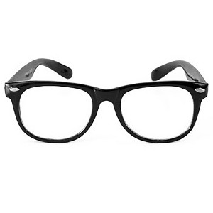 HalloweenCostumes.com    Deluxe Black Glasses, Black - 1 of 1