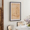 Go Figure - 24" X 36" - Antique Ivory/Black - Framed Wall Art - WLA3010 - Safavieh - 2 of 4