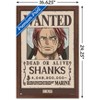 Trends International One Piece - Shanks Wanted Poster Framed Wall Poster Prints - 3 of 4