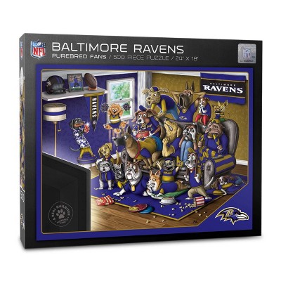 NFL Baltimore Ravens 500pc Purebred Puzzle