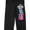 My Little Pony Friendship Is Magic Rainbow Dash & Princess Cadence Men's Black Sleep Pajama Pants - 2 of 3
