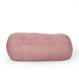 NicBex 8 Ft Microfiber Cylindrical Bean Bag Chair Lounger with Removable Covers for Apartment,Living Room,Bedroom - 1 of 4