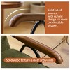 CAVINAS Corduroy Upholstery Accent Chair,Modern Armchair with Wooden Armrest&Metal Frame,Minimalist Lounge Chair for Living Room - 4 of 4