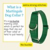 Country Brook Petz Martingale Heavyduty Training Collar with No Buckle - Service Collar for All Dogs - Vibrant, Colorful Collection - 3 of 4