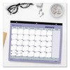 Monthly Desk Pad Calendar, 3-Hole Punched, 11 x 8.5, White/Blue/Green Sheets, Black Binding, 12-Month (Jan to Dec): 2025 - 3 of 3