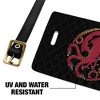 House Of Dragon Targaryen Sigil Scales Luggage ID Tags Set of 2 - 4 of 4