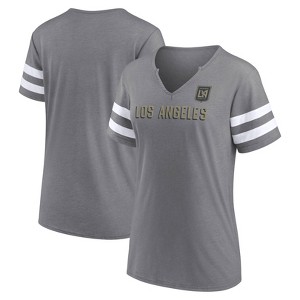 MLS Los Angeles FC Women's Gray Split T-Shirt - 1 of 3