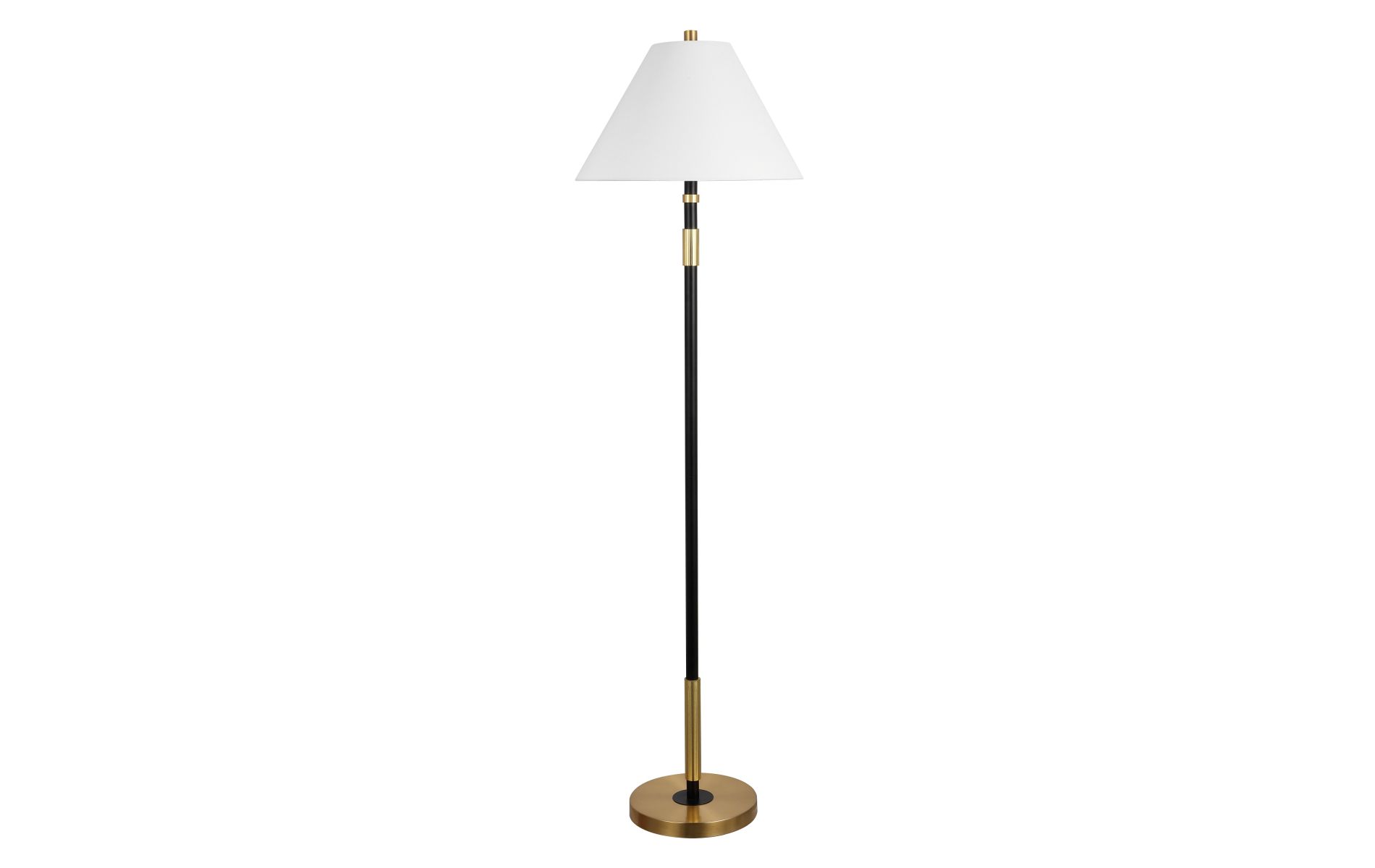 Naora 61" Floor Lamp - FLL4150 - Brown/Brass - Safavieh