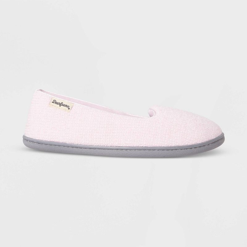 Dearfoams Women's Rebecca Closed-Back Loafer Slippers - Pink, 1 of 7