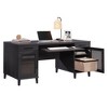 Sauder Tiffin Line Executive Desk Raven Oak - 2 of 4