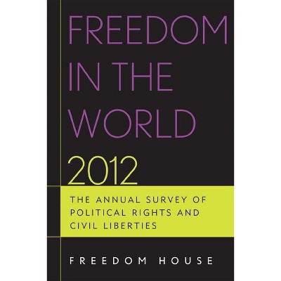 Freedom in the World 2012 - (Freedom in the World: The Annual Survey of Political Rights & Civil Liberties (Hardcover)) by  Freedom House (Hardcover)