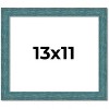PosterPalooza | Photo Size Simple Blue Picture Frame - UV Acrylic, Foam Board Backing, Hanging Hardware - 2 of 4