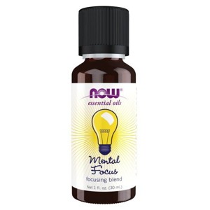 Mental Focus Oil Blend by Now Foods  -  1 fl oz Oil - 1 of 3