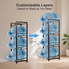 4-Tier Heavy Duty Bottle Storage for 5 Gallon Water Dispenser and Jug Holder - 4 of 4