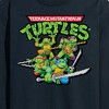 Men's - Teenage Mutant Ninja Turtles - Gaming Group And Logo Long Sleeve Graphic T-Shirt - 2 of 4