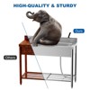 Free Standing Kitchen Sink, W39 x D20 x H37 In, With 360°Rotating Faucet Hot and Cold Water Pipes - 2 of 4
