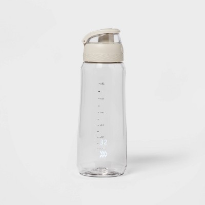 Owala Flip Water Bottle Triton, 18 Oz., White 